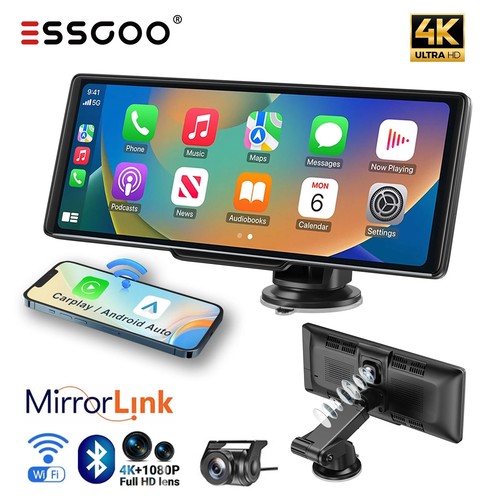 Dash cam gps wifi - 10",