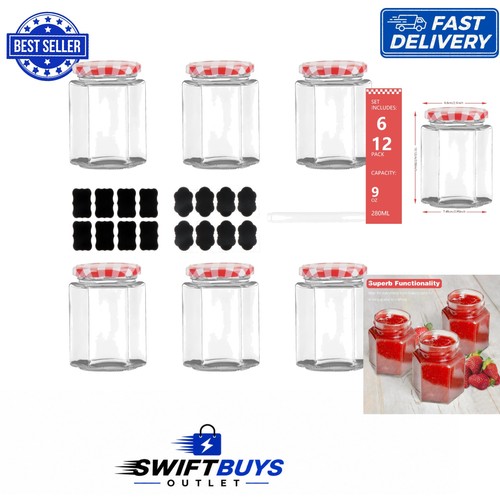 280ml durable hexagonal glass - 280ml,