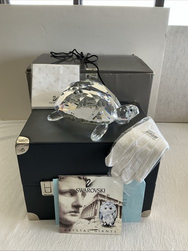 Swarovski crystal giant turtle - crystal,