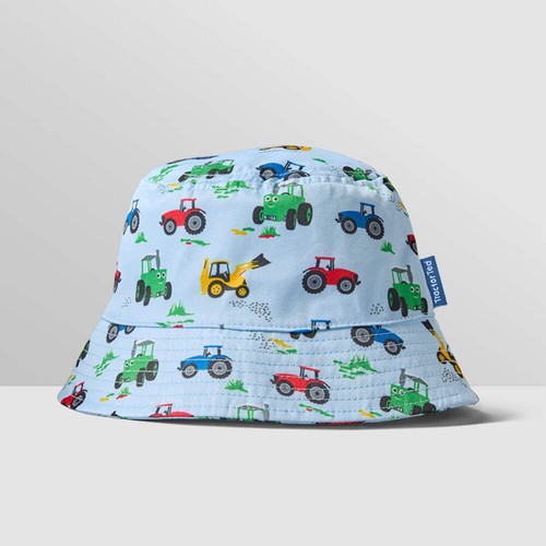 Tractor ted bucket hat - tractor,