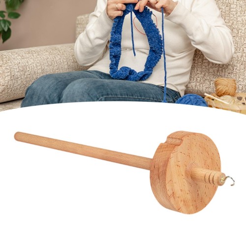 Wooden drop spindle yarn - spindle,