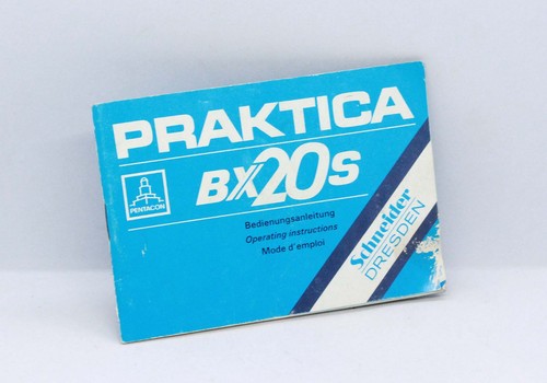 Praktica 20s instruction - bx-20s,