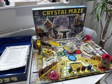 Vintage Crystal Maze Board Game MB Games (1991) 100% complete great condition