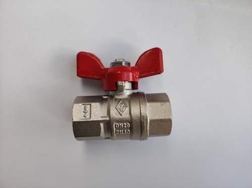 Ball valve butterfly - ball,
