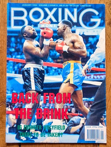 Boxing monthly magazine - boxing,