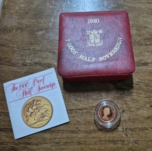 Royal mint 1980 - royal, gold