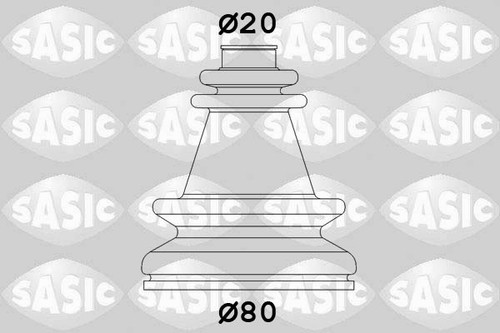 Sasic 4003406 bellow set - sasic,