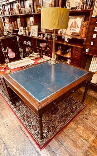 Large antique mahogany - antique,