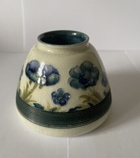 Rare Early William Moorcroft For Macintyre Blue Poppy Match Striker