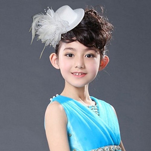 13cm flower pillbox hat - flower,