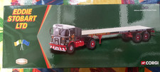 Corgi Classics CC12502 Atkinson Borderer Flatbed Trailer EDDIE STOBART LTD 1:50