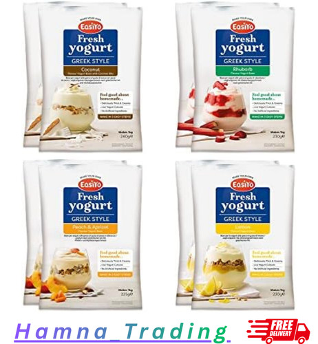 Greek style yogurt - style, sachets