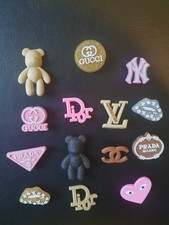 14x Fashionable Luxury Jibbitz