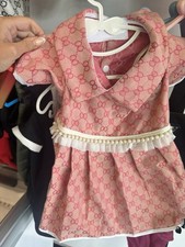 Gucci Dog/cat Dress & Bow