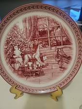Spode St. Nick salad plate