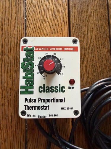 Habistat 600w thermostat - 600w, pulse