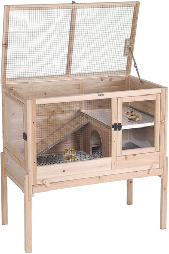 Wooden guinea pig cages indoor - wooden,