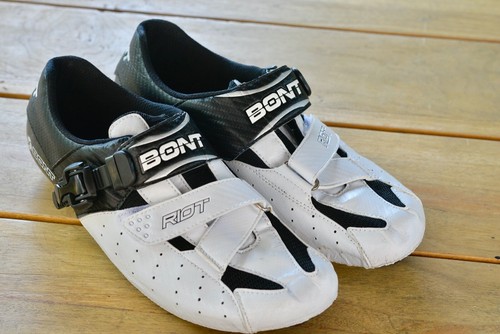 Bont riot white black - bont,