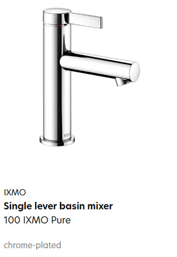 Keuco basin tap single - keuco,