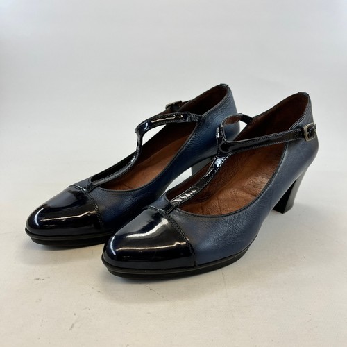 Hispanitas womens navy leather - navy,