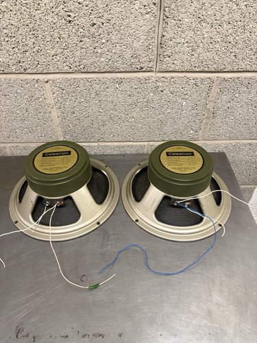 Celestion pair 1969 pre - celestion,