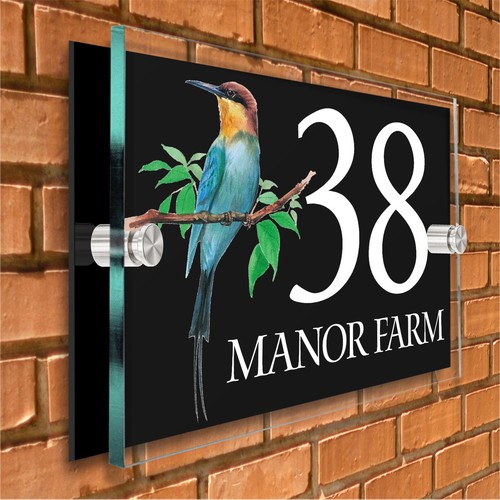 Personalised house sign - sign, door