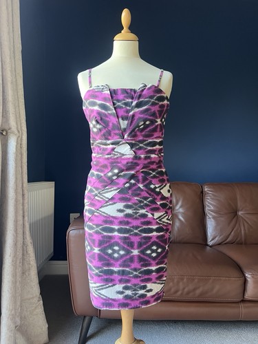 Lipsy purple pink graphic - lipsy,