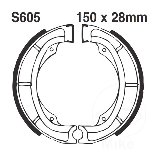 Brake shoe rear fit suzuki - brake,