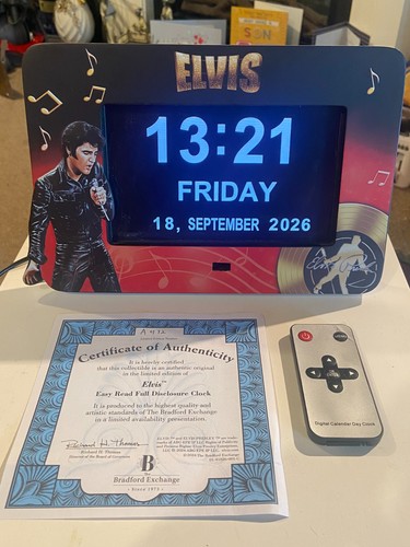 Rare elvis digital clock - v.rare:,