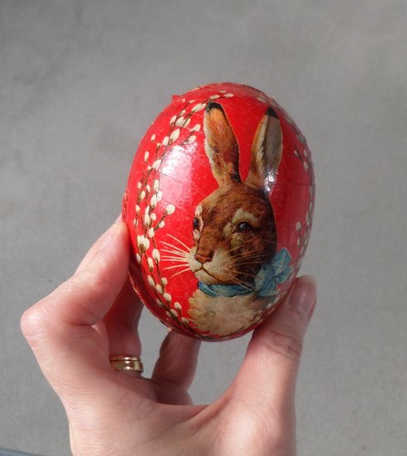 Antique german red - red, rabbit