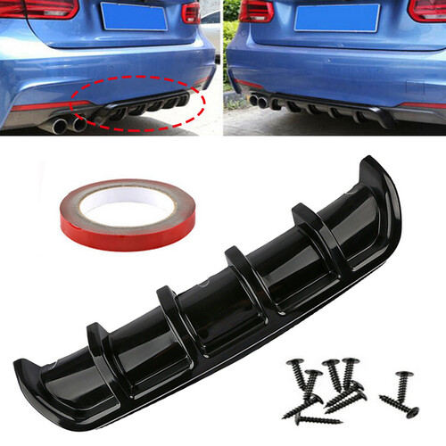 Rear bumper spoiler cover body - bumper,