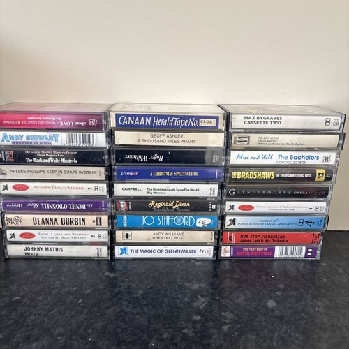 Vintage cassette tapes job lot - cassette,
