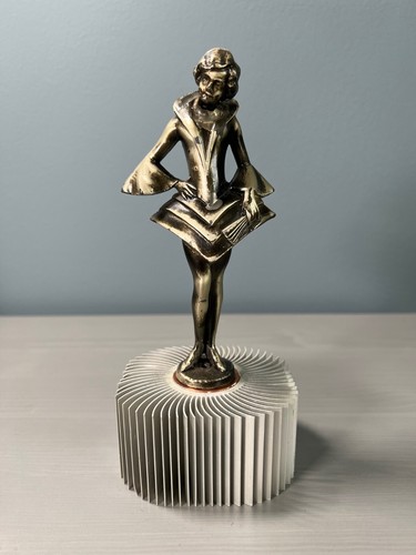 Car mascot figurine art deco - car,