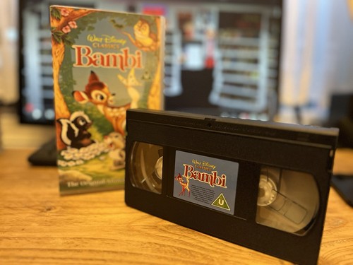 Bambi video vhs - bambi,