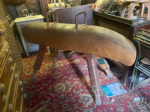 Vintage pommel horse - vintage,