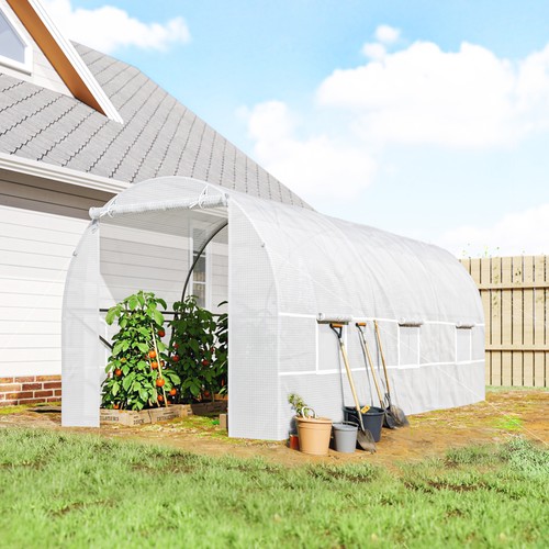 Steel frame garden greenhouse - frame,