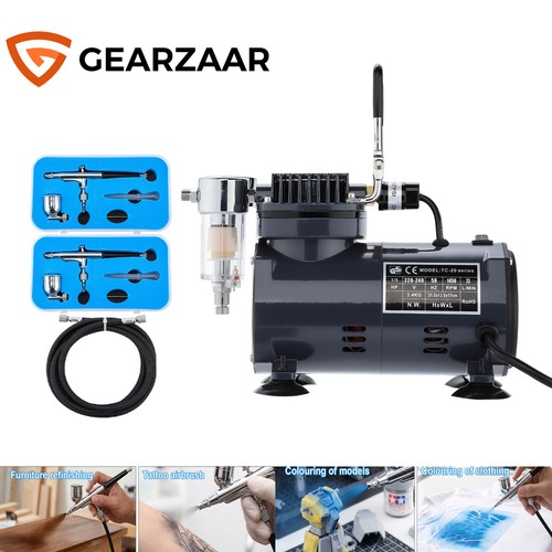 Airbrush with compressor - compressor,