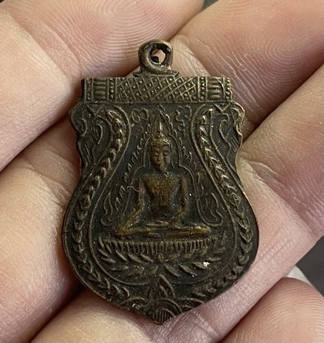 Vintage thai buddhist shield - vintage,