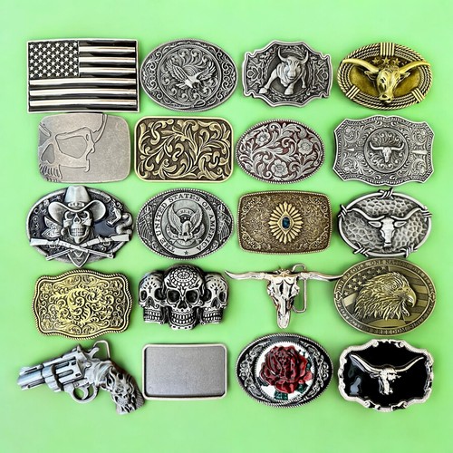 Western buckle cowboy belt - western,