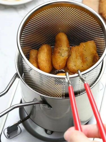 Stainless steel deep frying - deep,