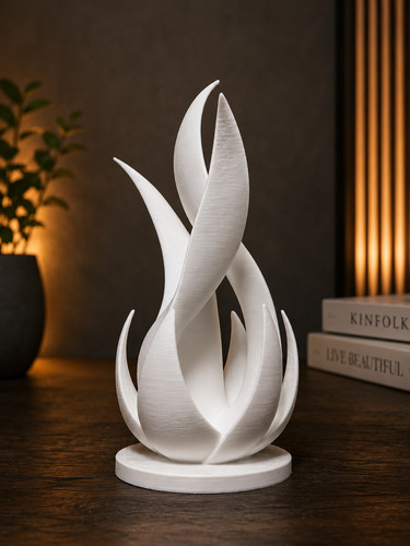 Flame wis sculpture - flame,