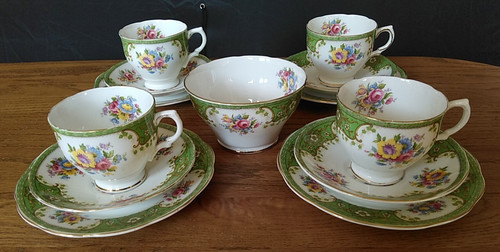 Vintage salisbury bone china - salisbury,