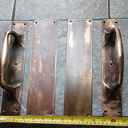 Antique brass rectangular - antique,
