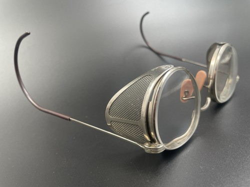 Antique safety goggles wire - antique,