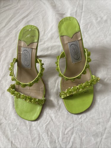 Faith shoes green strappy - faith, shoes,