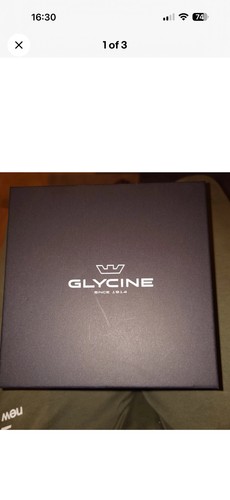 Glycine watch box - glycine, in