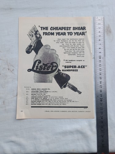 Lister super ace - ace, hand