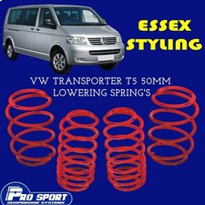 ProSport 50mm Lowering Springs for VW Transporter T5 Authorised Dealer 120889