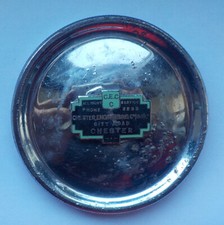 VINTAGE CHROME PLATED HUB CAP