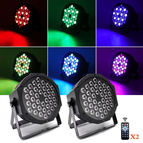 2pcs led rgb par can - led,